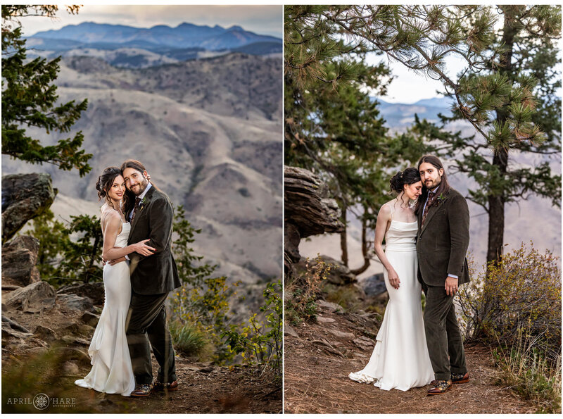 Beautiful Lookout Mountain Wedding Photos at Boettcher Mansion in Golden CO