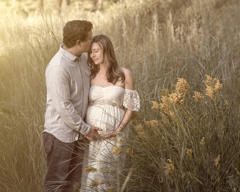 Adventure maternity session in Yosemite National Park