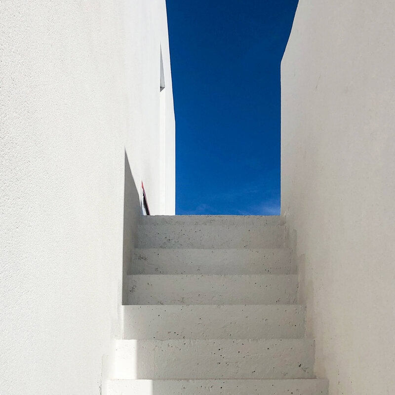 Anouck Ducros Architecte | escalier villa neuve contemporaine
