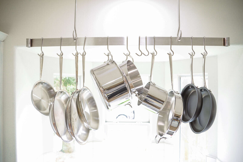 All Clad pots and pans