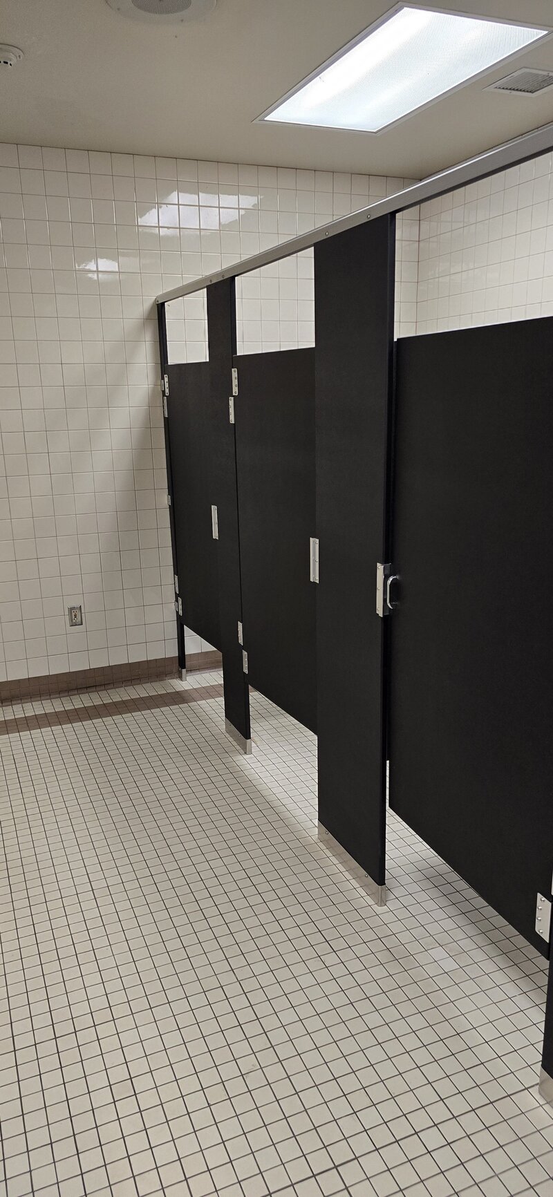 BISD Bathroom Partition After