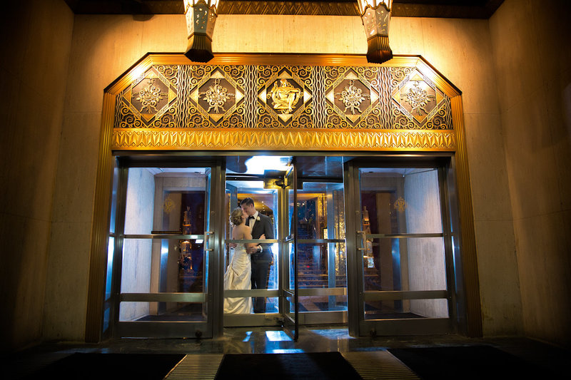 The Hilton Netherlnad Hall of Mirrors wedding