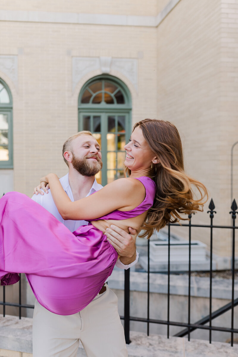 Morgan and Connor Engagement Session | Marissa Reib Photography | Tulsa Wedding Photographer-112