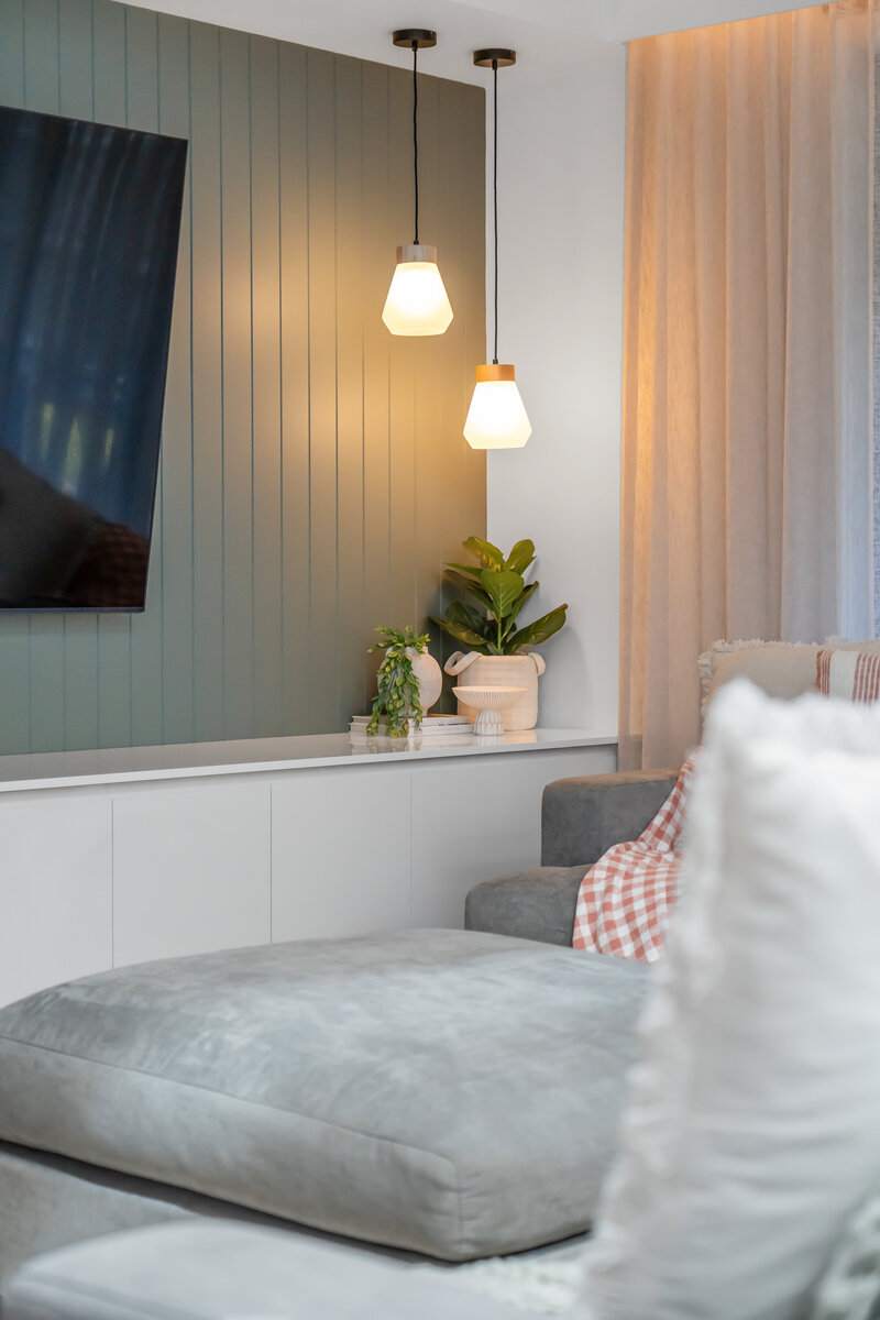 Stylish completed interior by AR Construction in Warrnambool