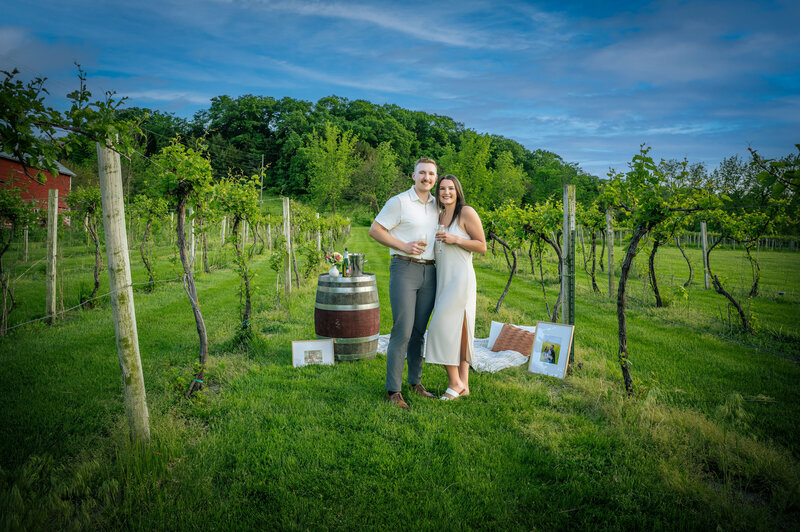 A full selection of Prints, wall art, and albums are available at Amy May Photography