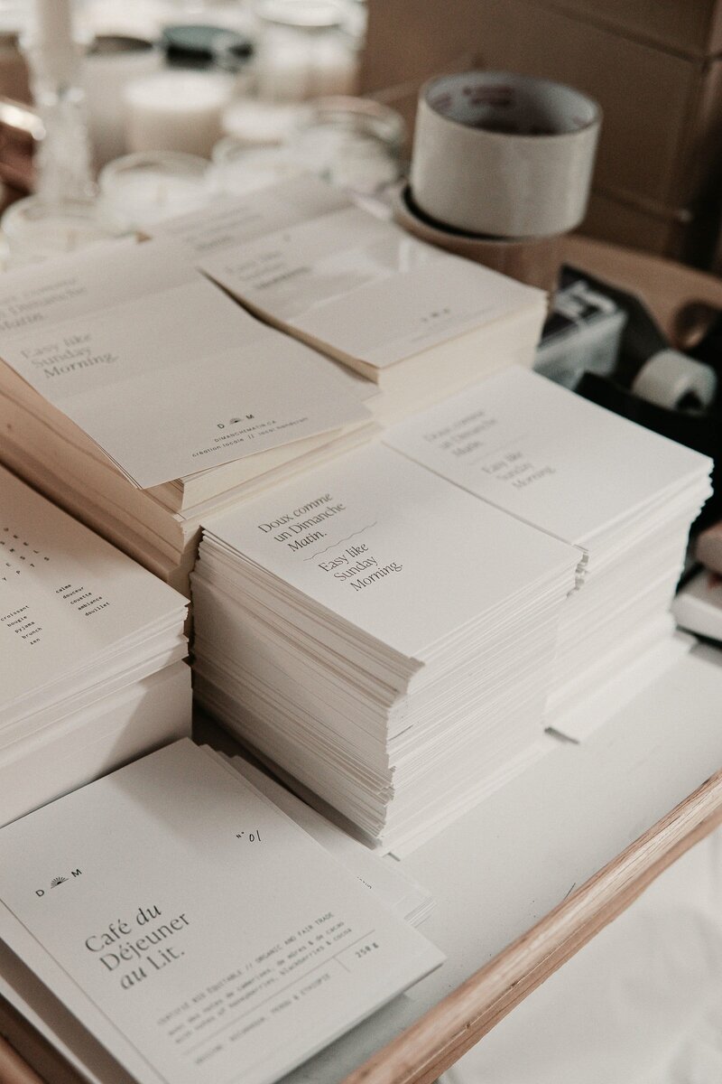 Photo of stacks of notebooks