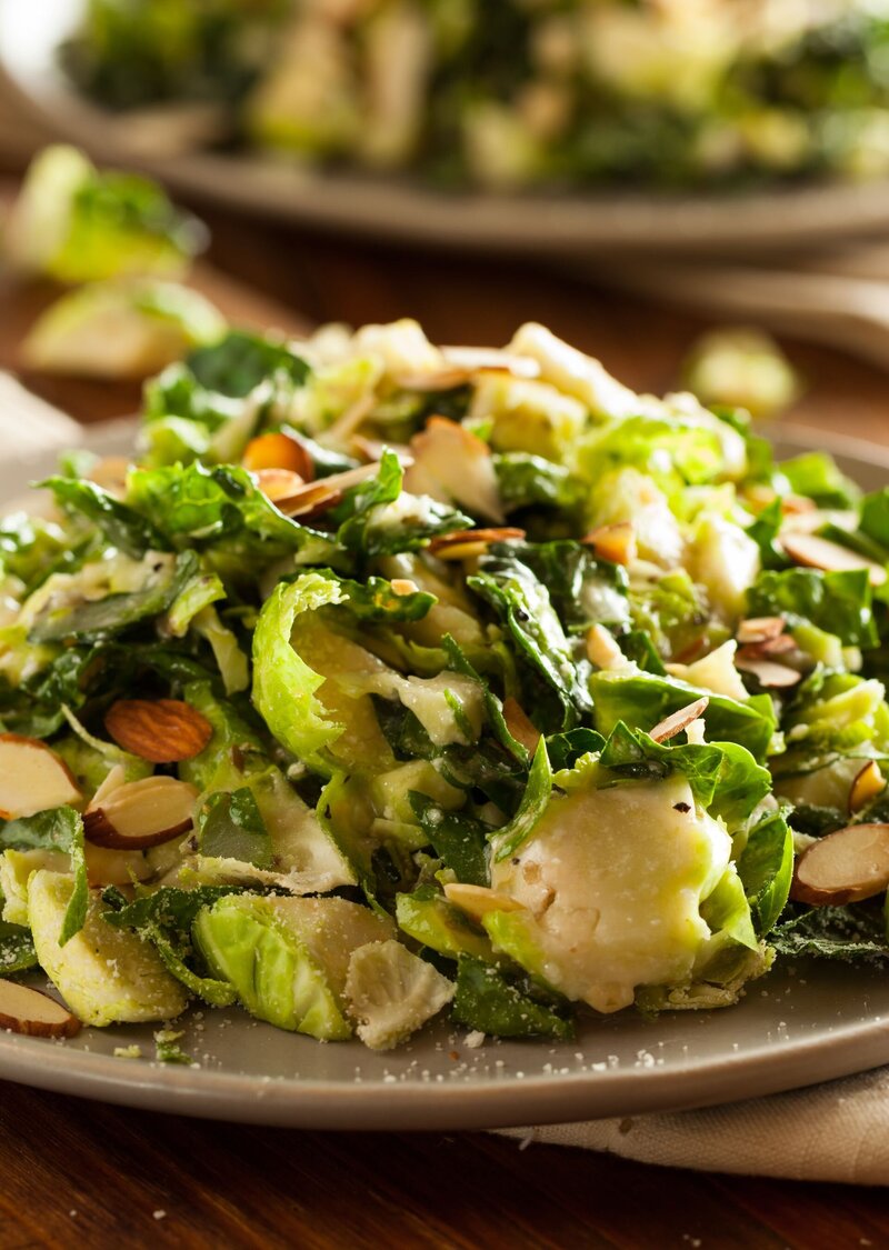 brussel sprouts salad from restore your gut health program
