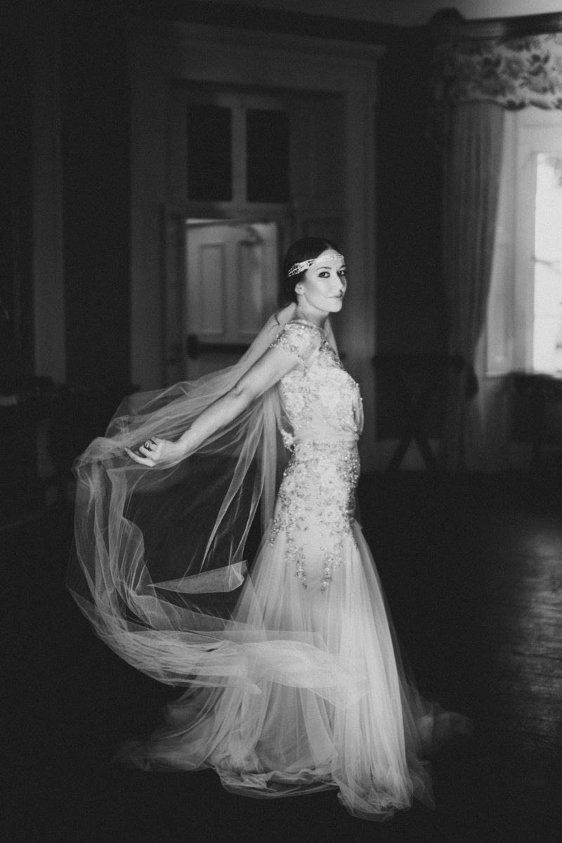 Charleston Bride at William Aiken House