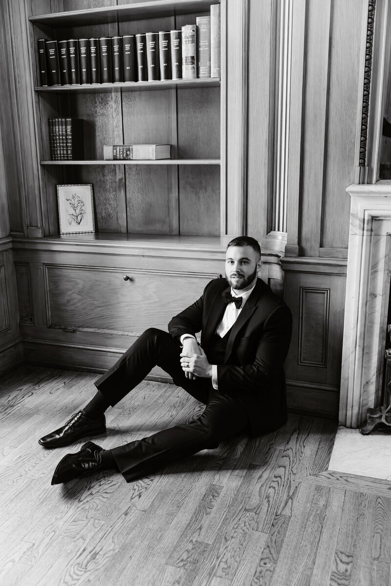 The groom wanted Vogue worthy editorials before the ceremony so of course that is what we did for him. Complete with a custom tuxedo by Ralph Lauren.