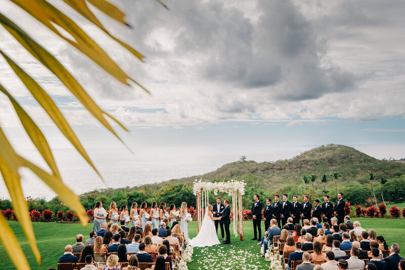 Black Sand Beach Wedding on Hawaii Island by The Chapter of Love