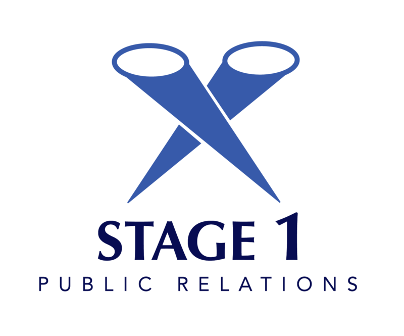 This logo represents Stage 1 PR. It shows 2 spotlights to represent getting companies in the spotlight so they can shine.. Public Relations Company in Atlanta That Gets Your Story in the Media. Atlanta, GA