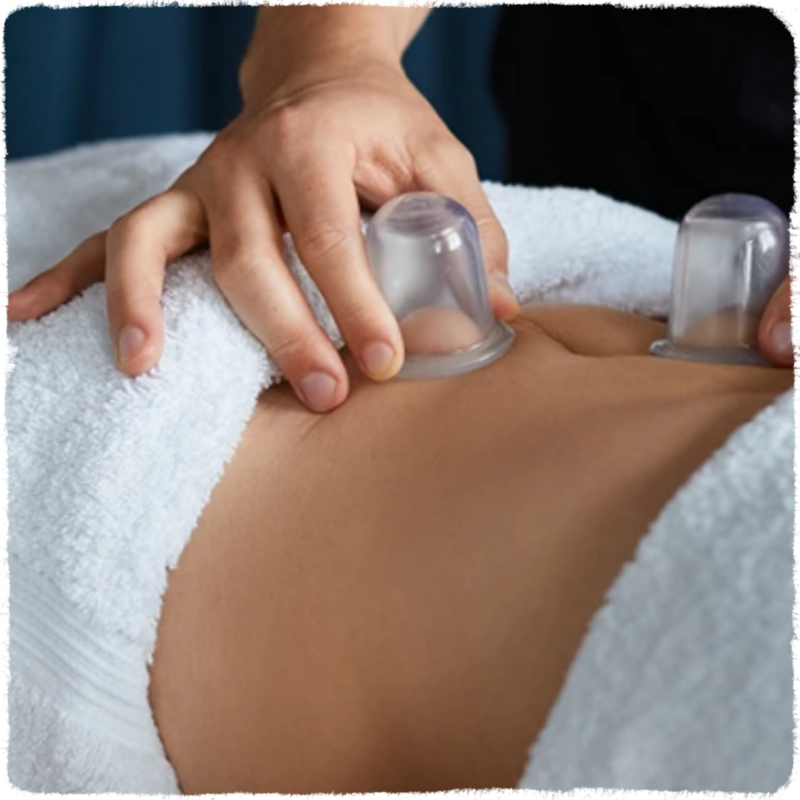 Pregnancy cupping to ease morning sickness and for natural labor induction during the final weeks of pregnancy. Postpartum healing cupping for after vaginal birth and c-section to help the body recover..