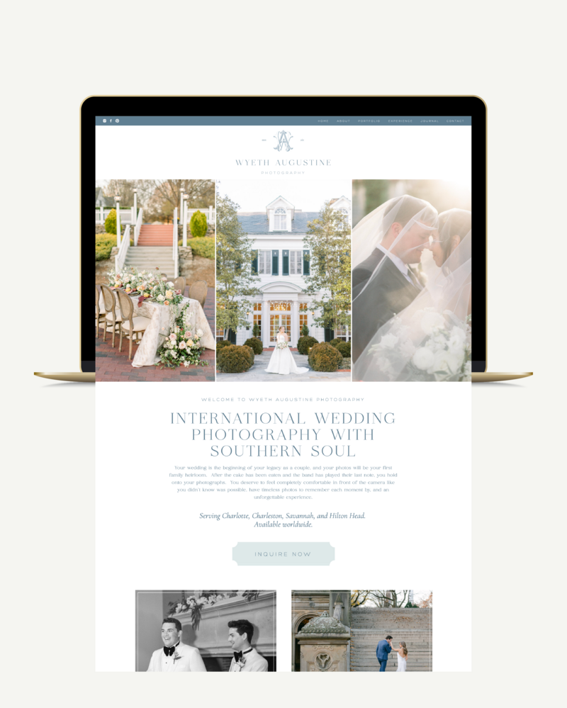 Wyeth Augustine Fine Art Photography Website
