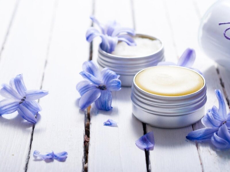 Beeswax lip balm products