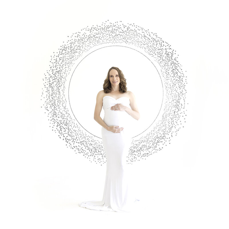 Goddess Maternity photo shoot, a Dallas maternity photographer.