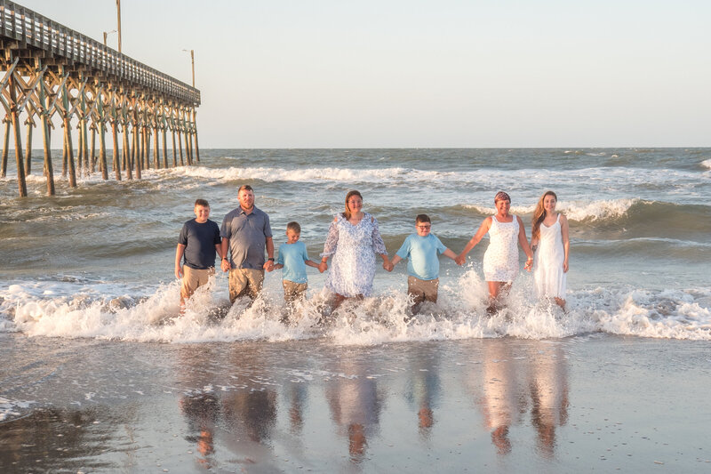 Beach Family Session -37