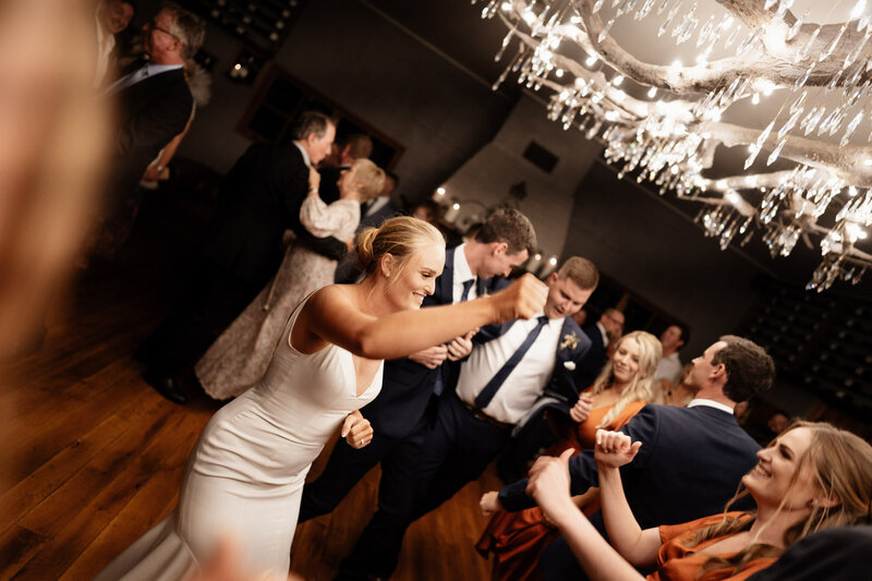 Dance at wedding reception