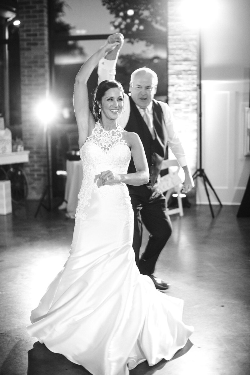 father daughter dance by Knoxville Wedding Photographer, Amanda May Photos