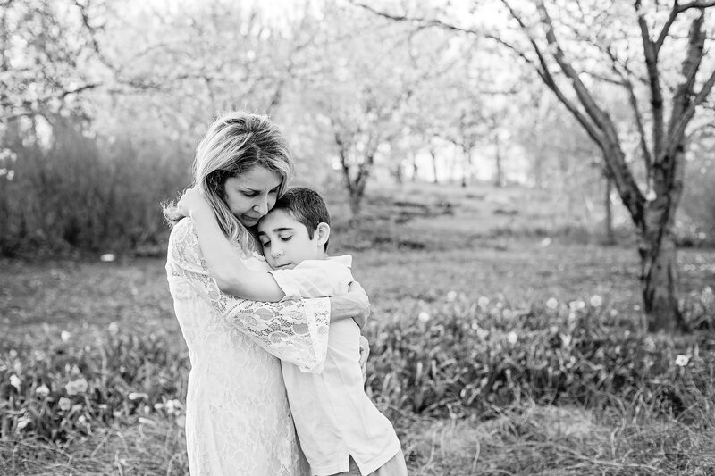 Mother and son photo inBranch brook Park-