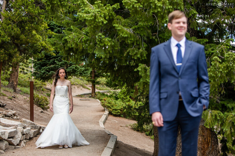 First Look at a Wedding at Sapphire Point in Colorado