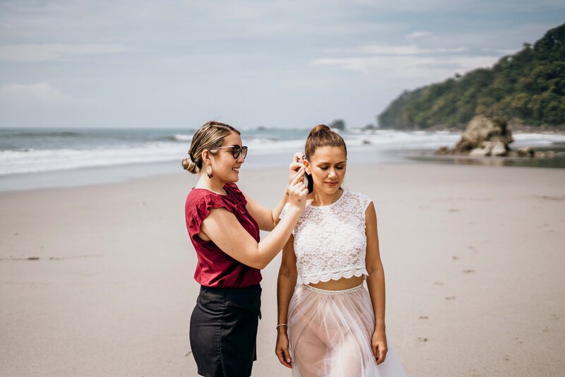 Cristina Salazar, a wedding planner in Costa Rica