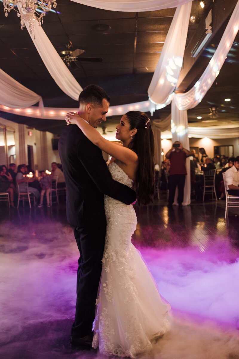 First Dance at Wedding Reception in Orange County California