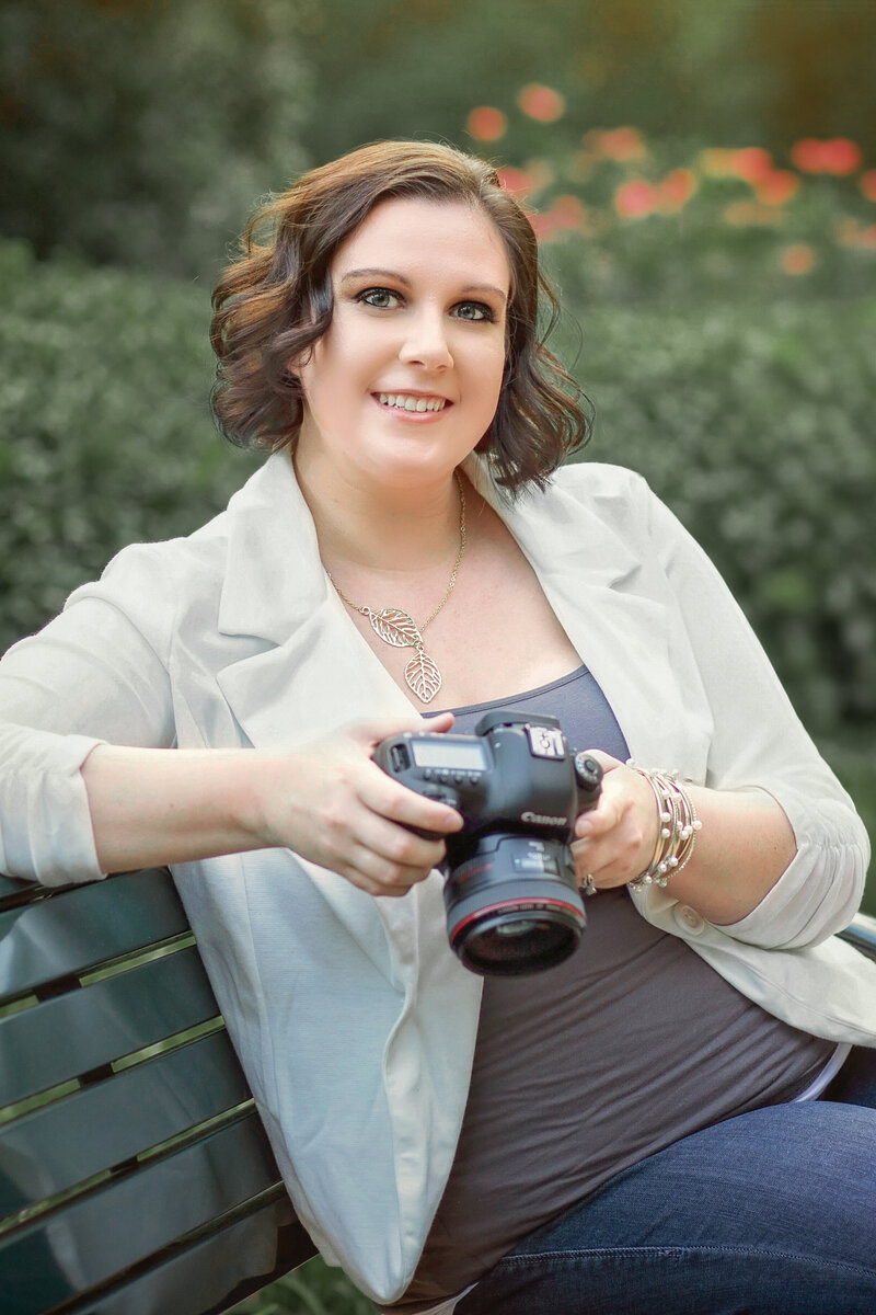 Atlanta Documentary Wedding Photographer Portrait of wedding photographer Tamela Hall, known for timeless and editorial wedding photography