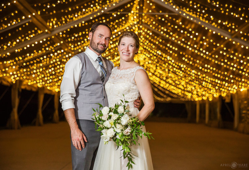 Clear-Tent-with-String-Lights-Denver-Botanic-Gardens-Wedding-Venue