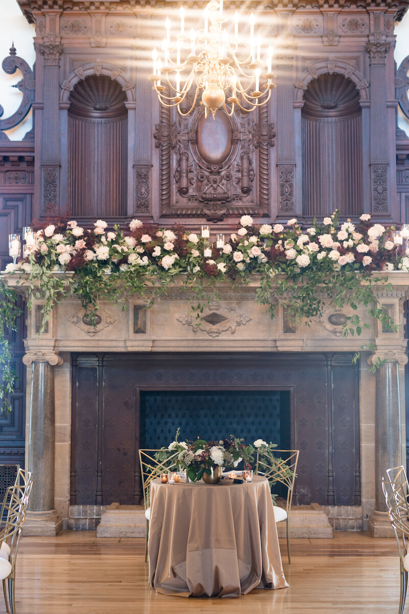 Fall wedding at Eolia Mansion in Waterford, CT