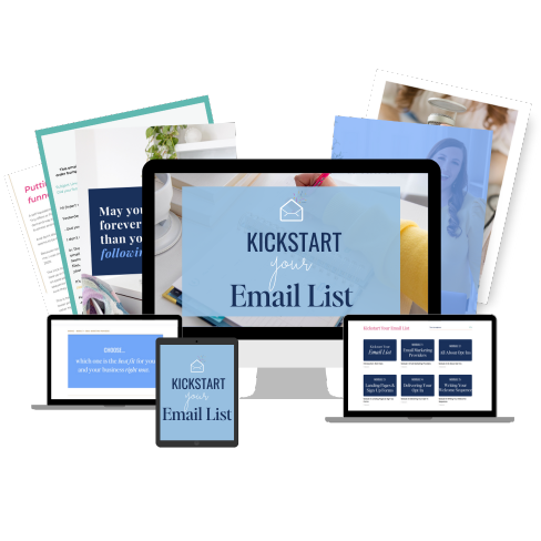 a course to help you begin with email marketing