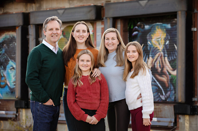 Charlotte Family Photographer Outdoor Photos at Camp North End