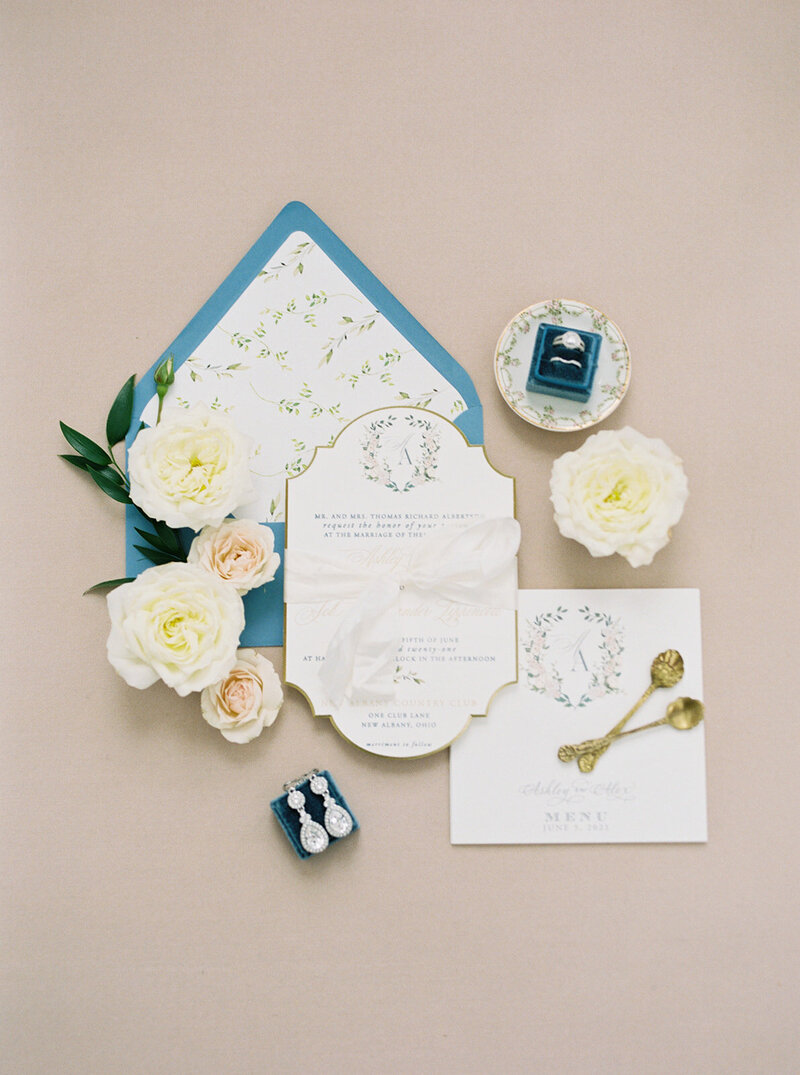 The Olana Invitation Suite - Scribbles and Swirls - Stephanie Michelle Photography - @stephaniemichellephotog-1