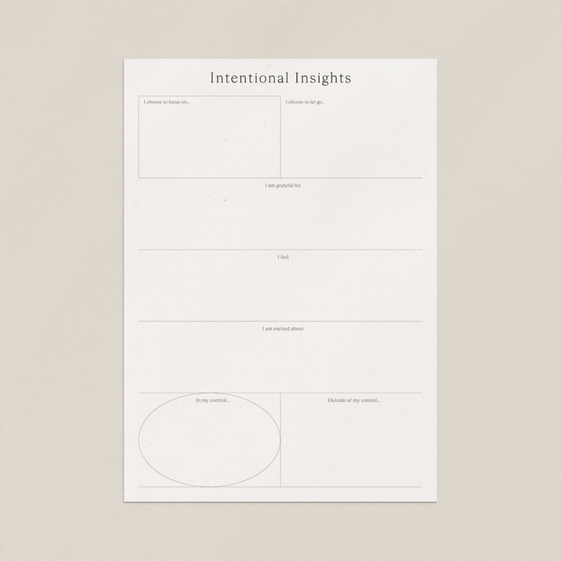 Journey to Joy - Minimal Series of Mindful Work Pages Designed to Nurture Your Inner Growth Pathway.