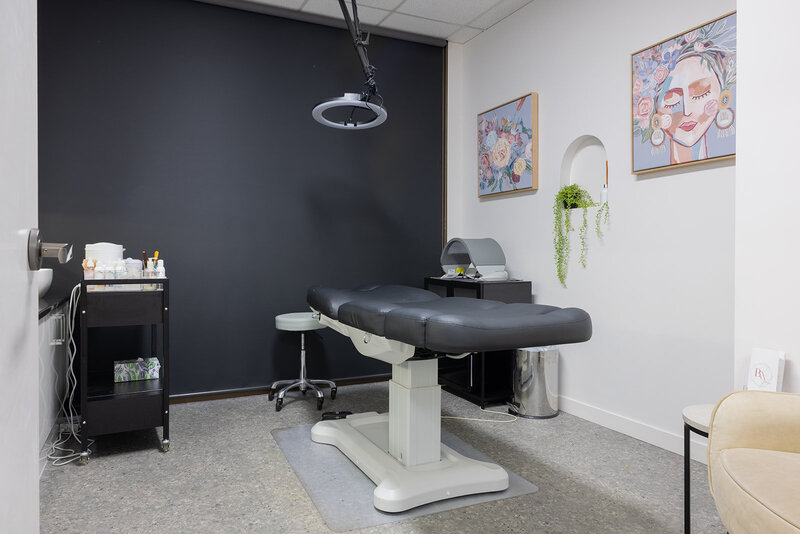 Beauty treatment room at Tahlia’s Beautyworx Hamilton