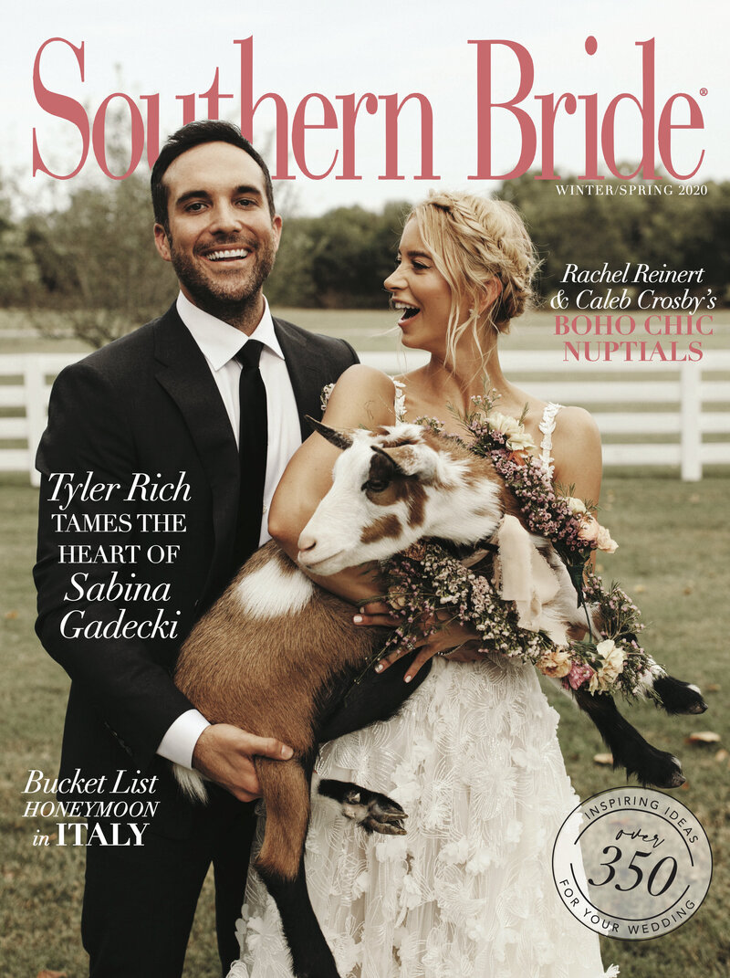 Southern Bride magazine Sabina & Tyler RIch Fete Nashville