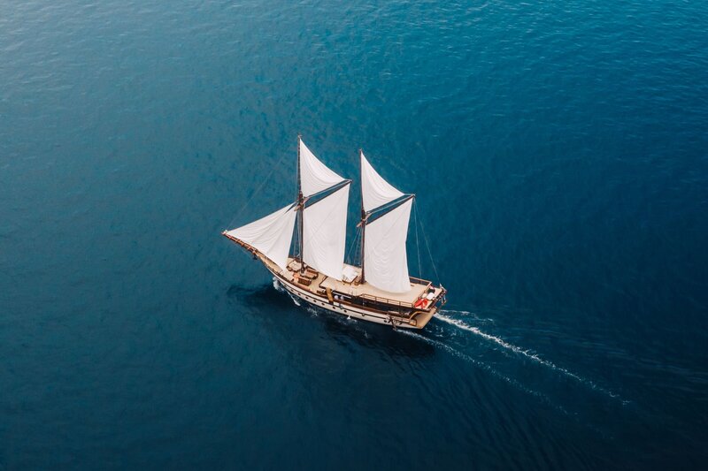 Private yachts in Indonesia offer the perfect blend of relaxation and exploration.