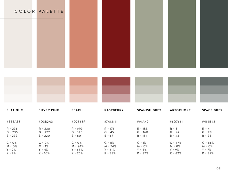 Lisa Webb Brand Identity Style Guide_Color Palette