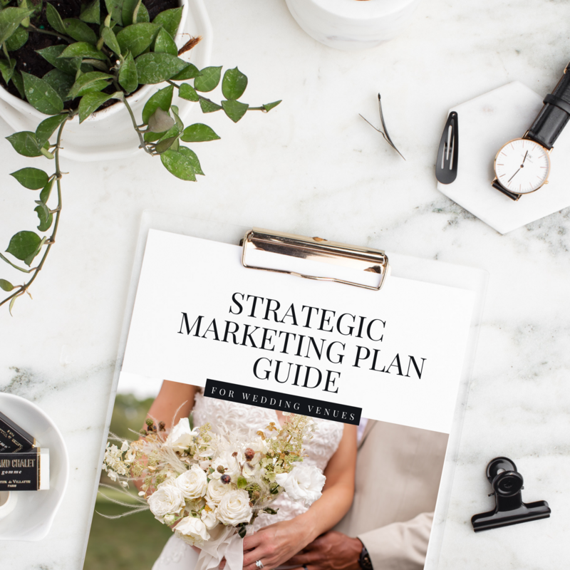 Wedding Venue Marketin Plan Guide - MHC - Flatlay