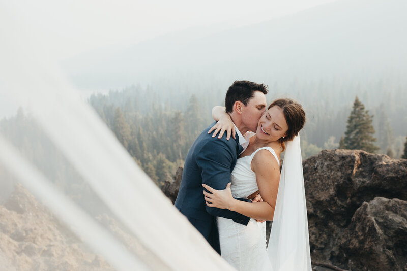 lake tahoe elopement pictures
