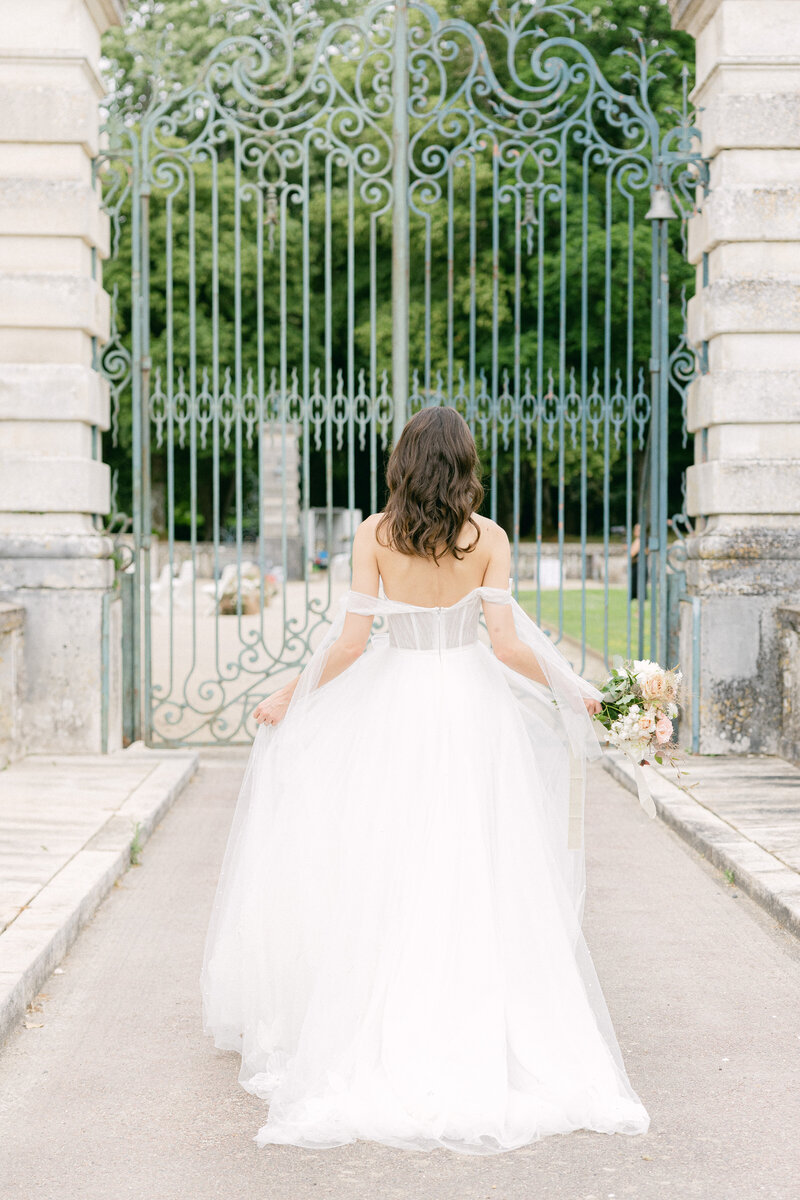 South of France Wedding is Loire Valley at Chateau de Jalesnes in the spring summer fine art photography by Chelsey Black Photography