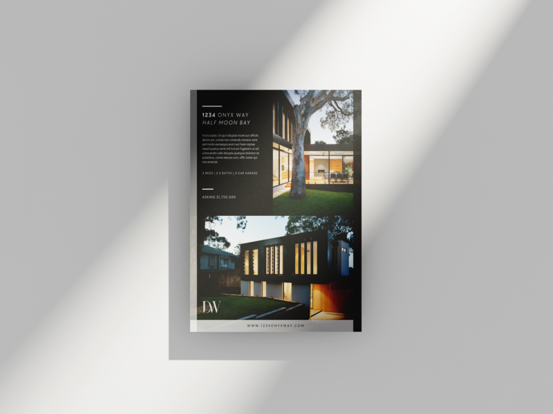 Feature Sheet Flyer Mockup 4