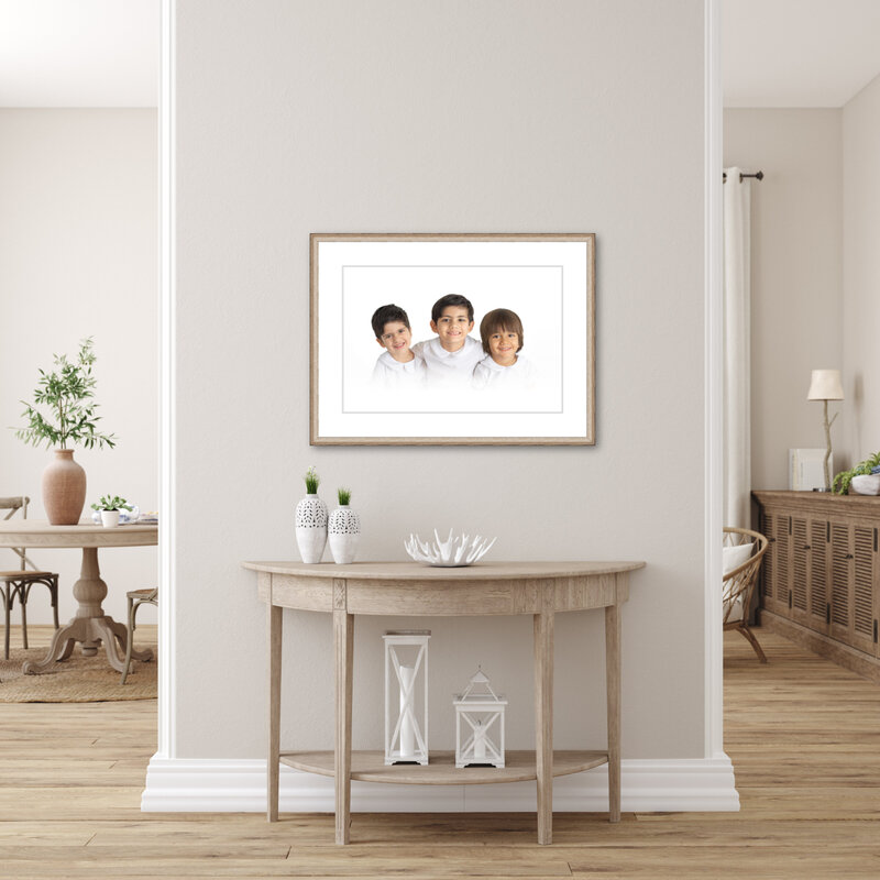 3 boys heirloom frame by Lindsey Powell Photography