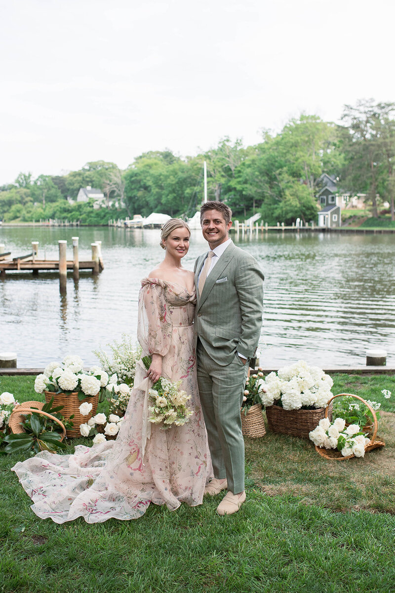 6_Kate Campbell Floral Waterfront Private Estate Wedding by Kimberly F Denn photo