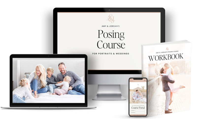 Amy & Jordan's Shooting & Editing Course | Online photography education for portrait and wedding photographers
