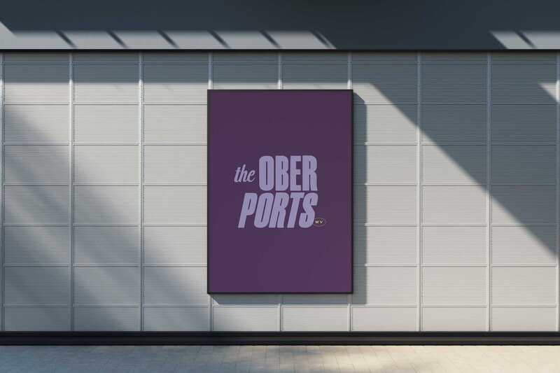 Mockup of The Oberports brand