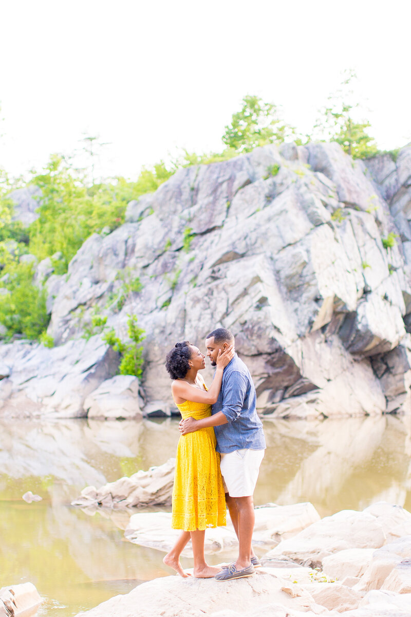 Kelsey & Kevin  Great Falls Engagement Session  Taylor Rose Photography  Engagement Session-101