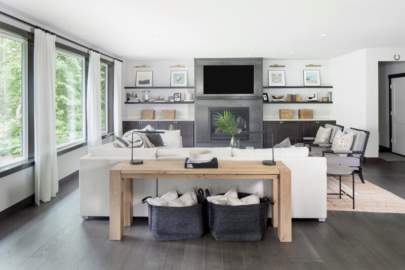 2. Casual Modern Living Room By Seattle Interior Designer K. Peterson Design-4896b