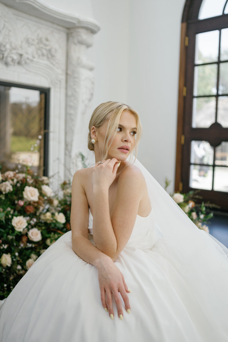 Sydnee Marie Photography -- White Swan Castle Bridals -- V + V-48