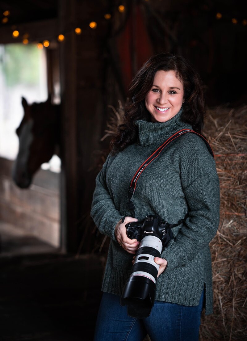 Jennifer Bechard Maine Equine Portrait Photographer