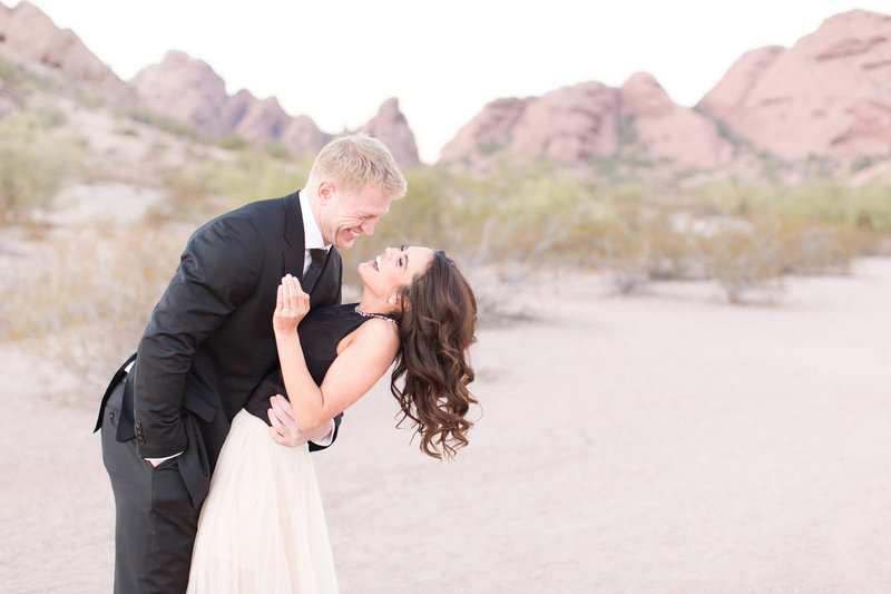 Romantic Desert Engagement Session Scottsdale, Arizona | Amy & Jordan Photography